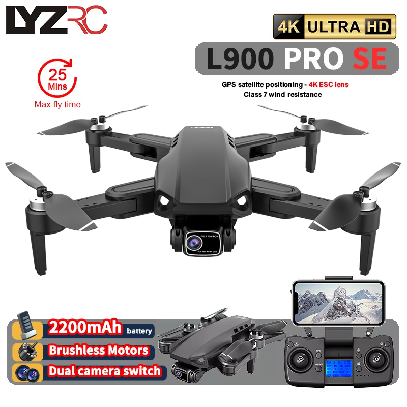 Drone Gimbal Brushless - L900 Pro SE MAX GPS Drone