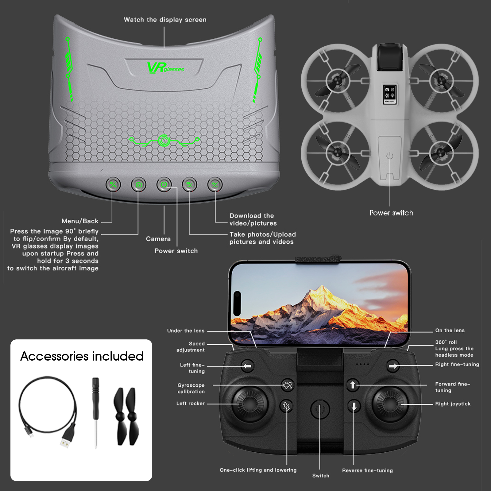 Mini Drone That Is Easy For Be - Drone Gimbal Case recensione e prezzo