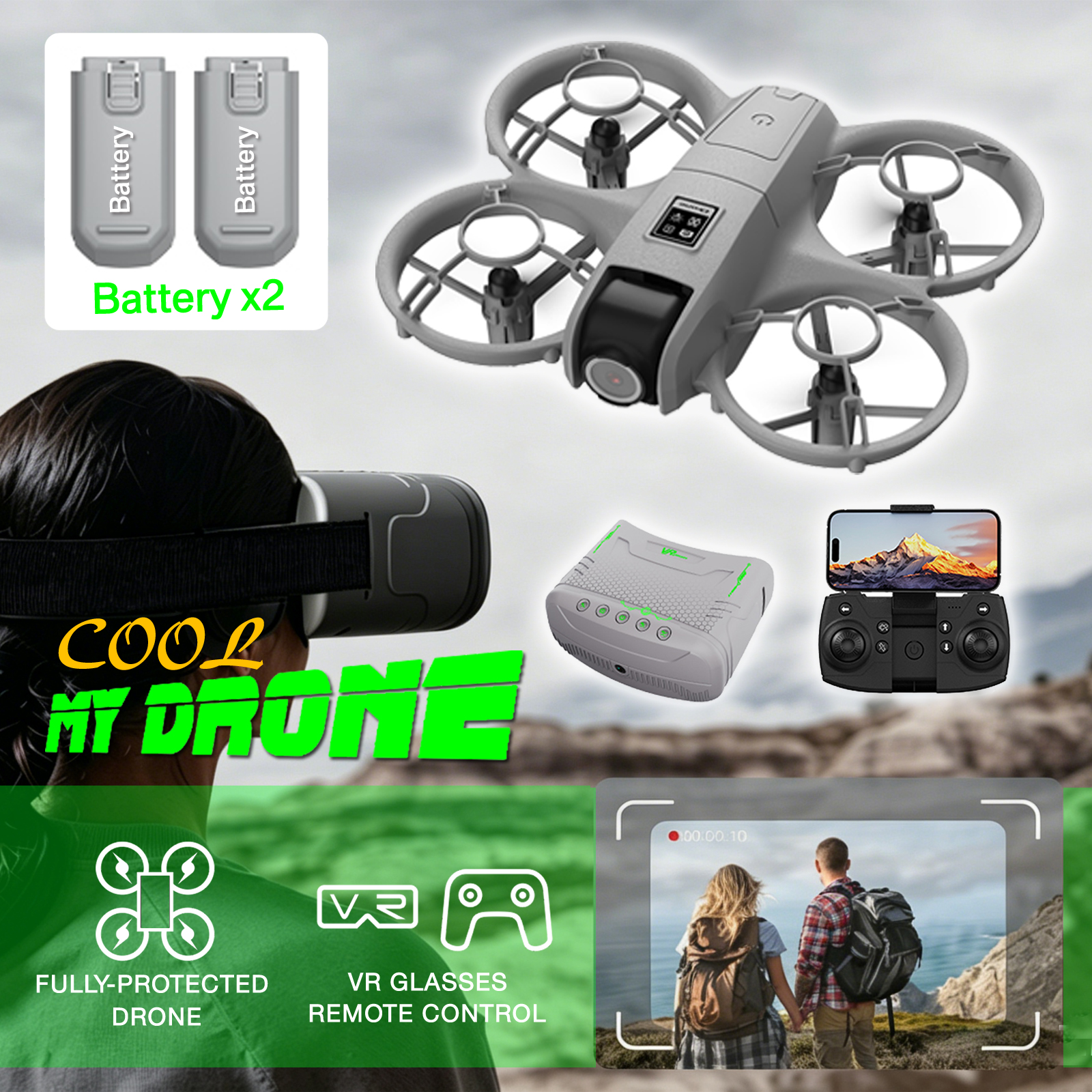 Mini Drone That Is Easy For Be - Drone Gimbal Case recensione e prezzo