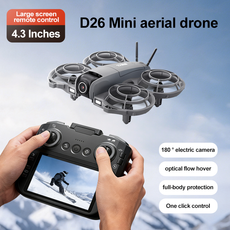 D26 Drone 4K Aerial HD 180° Ca - Drone Gimbal Case recensione e prezzo