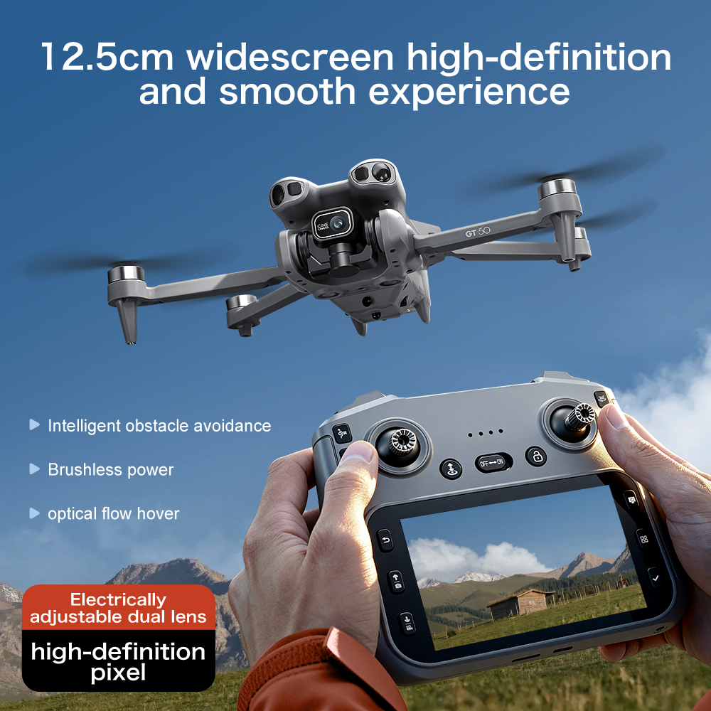 GT50 Obstacle Avoidance Drone  - Drone Gimbal 3 Axis recensione e prezzo