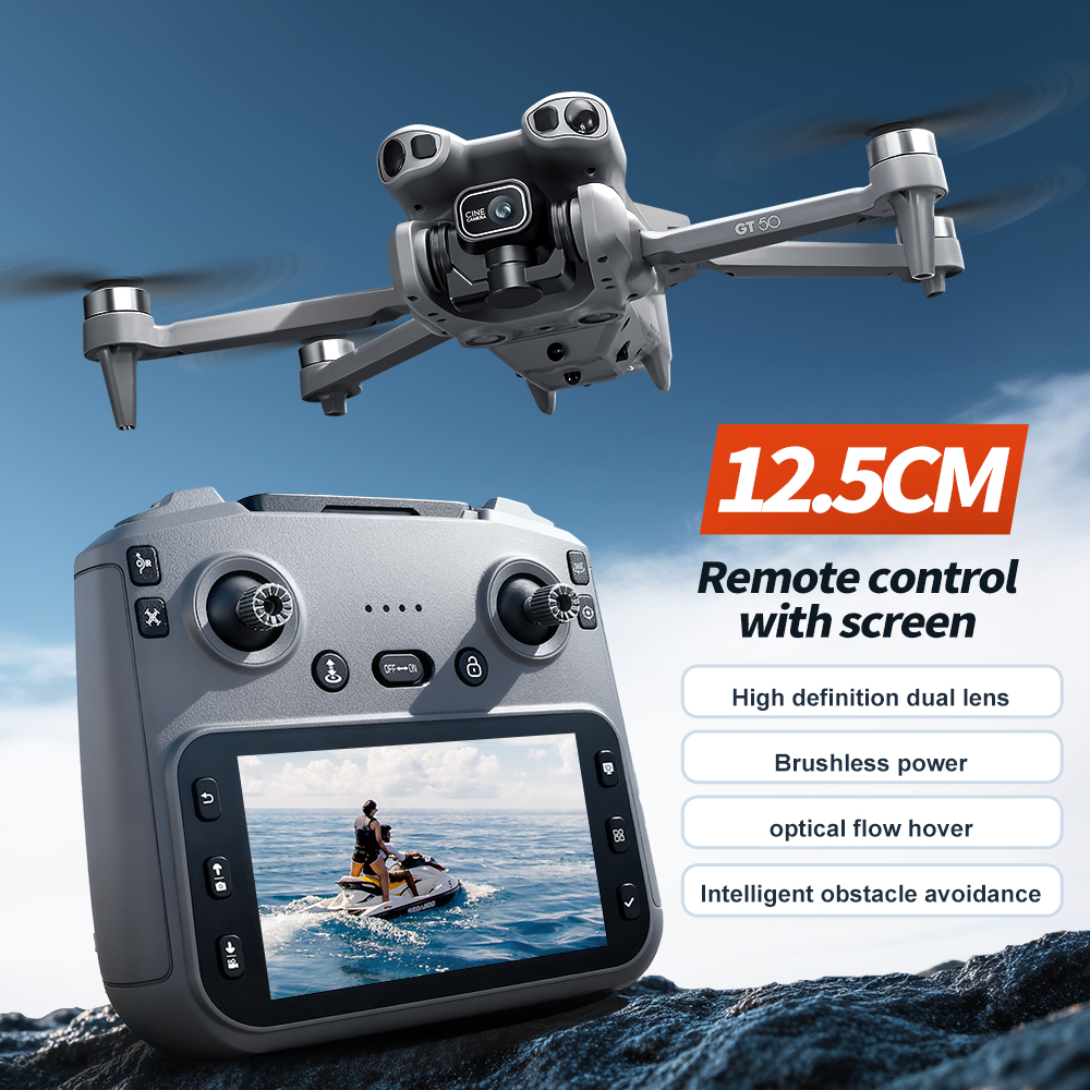 GT50 Obstacle Avoidance Drone  - Drone Gimbal 3 Axis recensione e prezzo