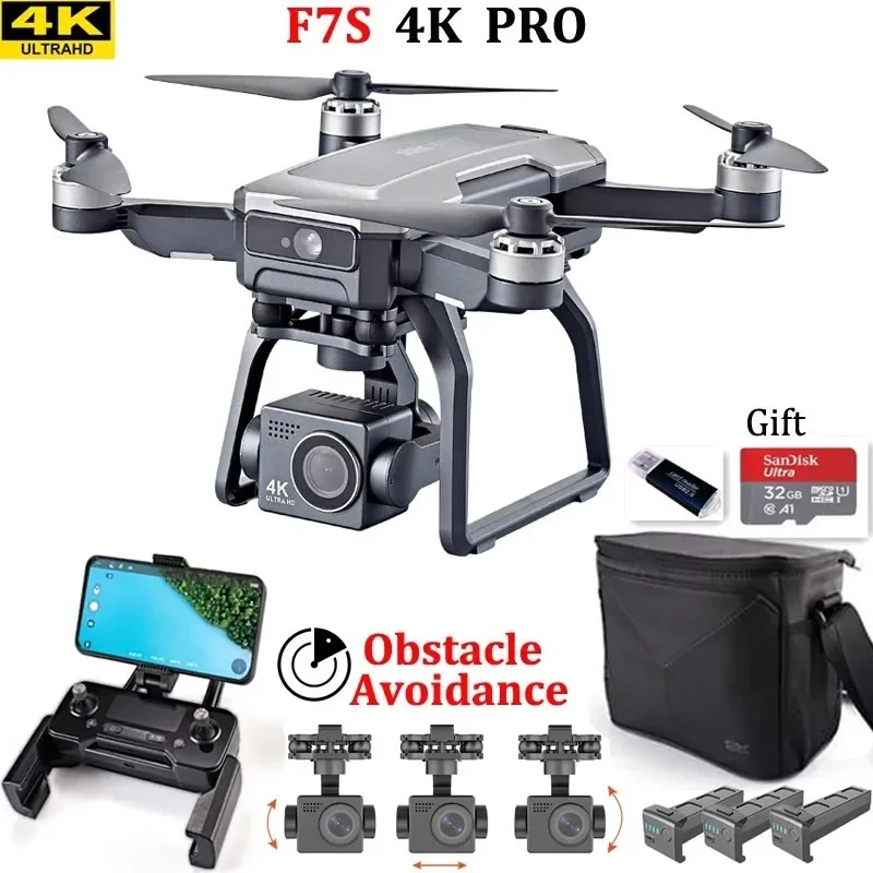 SJRC F7s 4K PRO Drone 4K obsca - Drone Gimbal 3 Axis recensione e prezzo