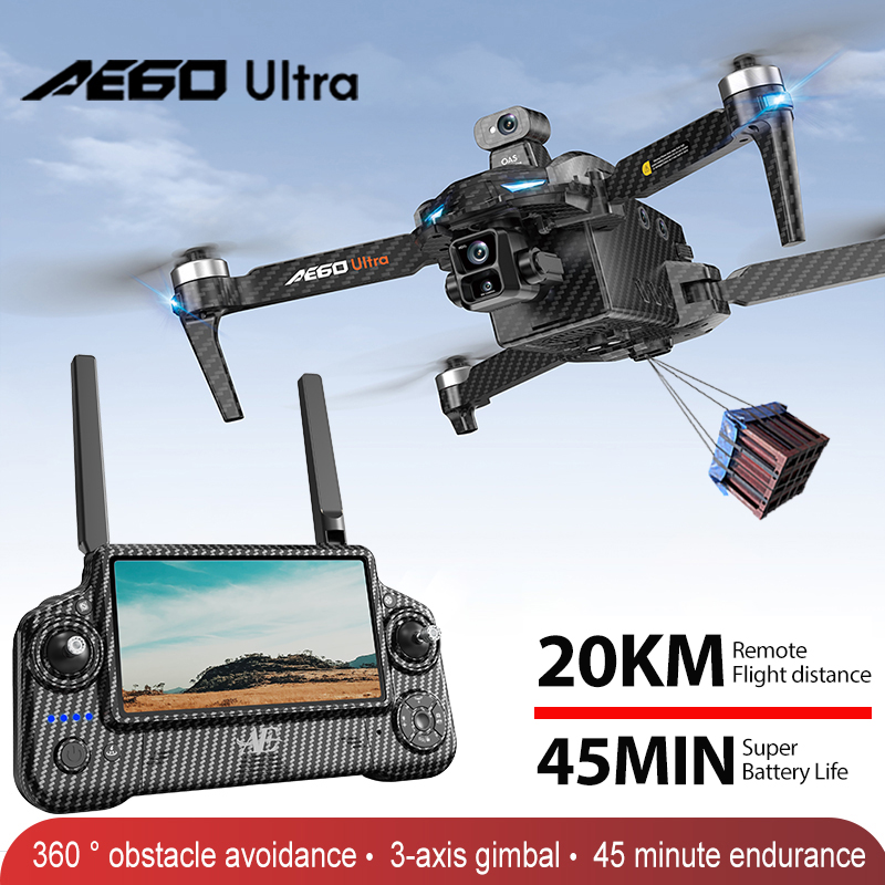 AE60 GPS Drone Professional 8K - Drone Gimbal Brushless recensione e prezzo