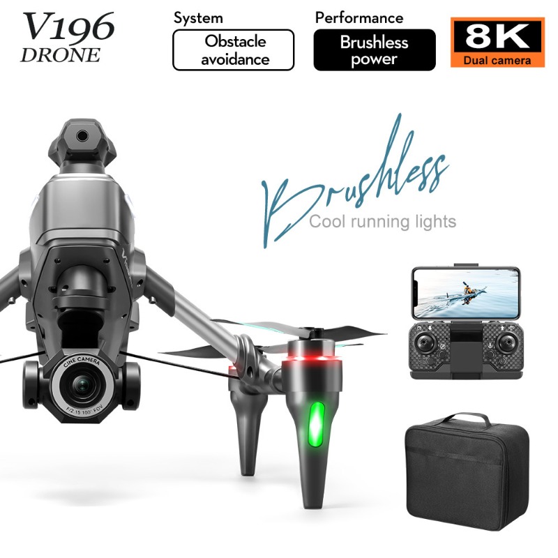 2025 V196 Automatic Obstacle A - Drone Gimbal 2 Axis recensione e prezzo
