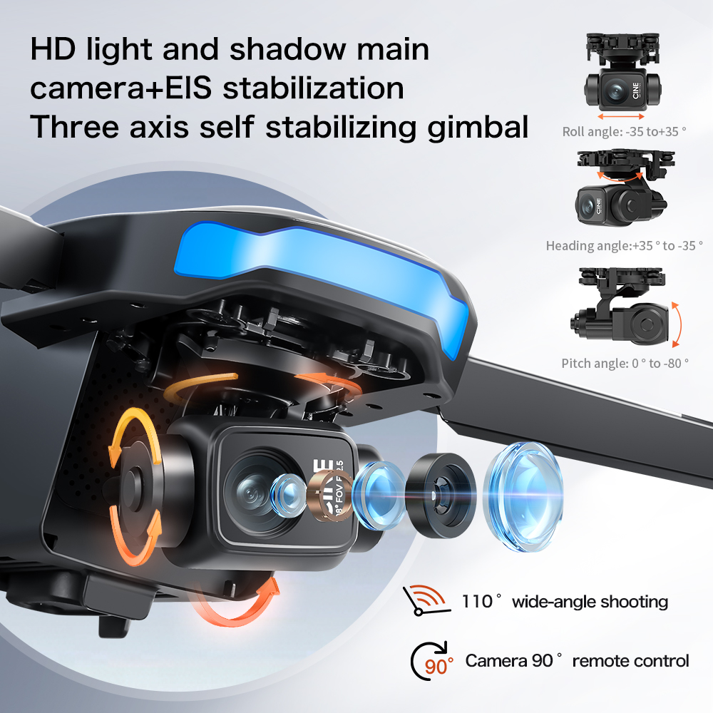 New S-X1 MAX Drone GPS 8K Prof - Drone Gimbal Case recensione e prezzo