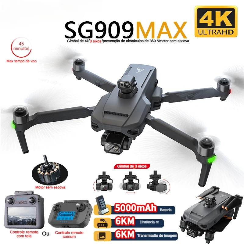 ZLL SG909 SG909MAX Professiona - Drone Gimbal 3 Axis recensione e prezzo