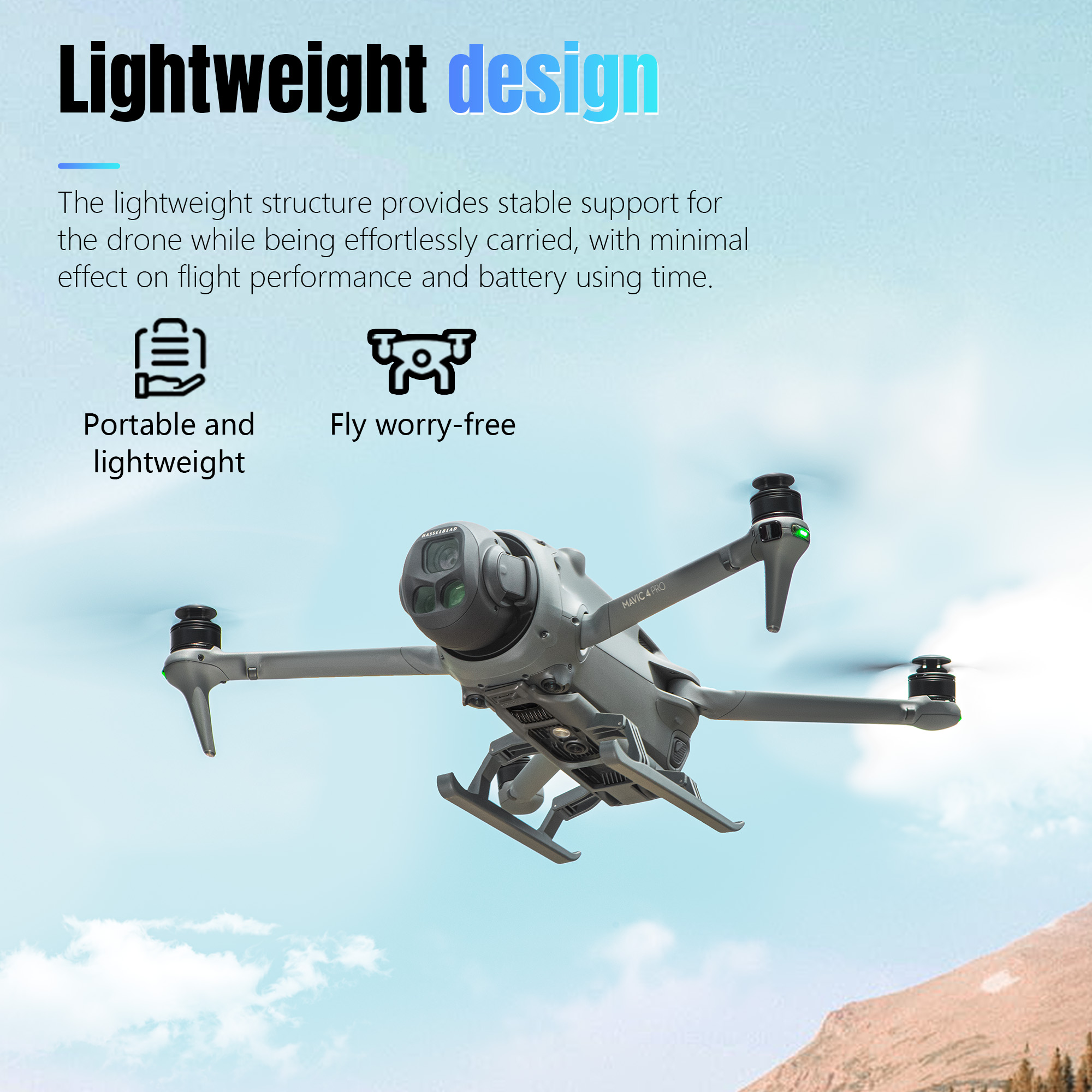 STARTRC DJI Mavic 4 Pro Height - Drone Gimbal Mount recensione e prezzo